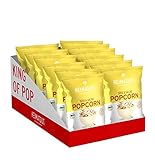 HEIMATGUT® Bio Vegan Popcorn Süß & Salzig | Aus bestem Butterflycorn Popcorn-Mais | Mit Bio Kokosöl & Ohne Butter und Palmöl | 10 Popcorn-Tüten à 90g | Glutenfrei & Ohne Künstliche Zusätze (10 x 90g)