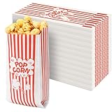 SEPGLITTER Popcorn Tüten, 120 Stück Popcorntüten Kleine Popcorn Box Candy Tüte Popcorn Tüten Papiertüten Partytüte Popcorn Maschinen Zubehör für Popcorn Bars Filmabende