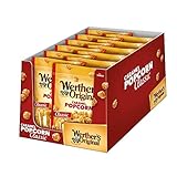 Werther's Original Caramel Popcorn (12 x 140g) / Popcorn mit Sahne-Karamell-Überzug